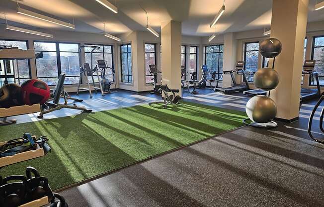 Gym- The Village Apartments - Wixom MI