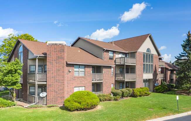 exterior view of The Addison at Southfield Apartments in Southfield, MI