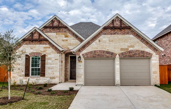 Gorgeous 1 story home in Oaks at San Gabriel - Georgetown