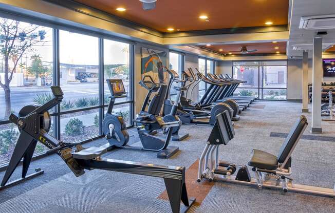 Fitness center at 601 Pax, Phoenix, Arizona