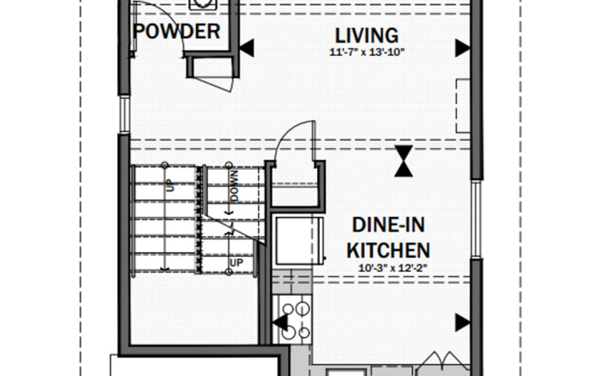 2 beds, 1.5 baths, $2,095, Unit A