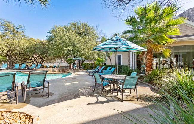 Enjoy your own tropical oasis at Stone Oak @ Parmer!
