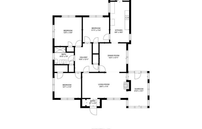 3 beds, 1 bath, $1,449