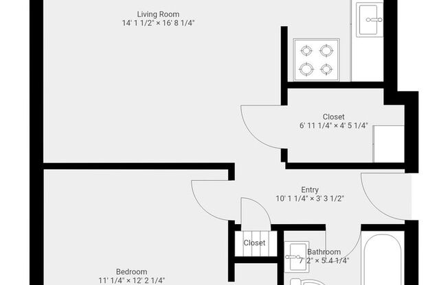 1 bed, 1 bath, 590 sqft, $2,295, Unit 15