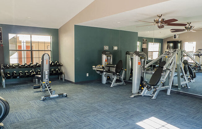 Fitness Center at Timberglen Apartments, Dallas, TX, 75287