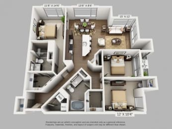 3 beds, 2 baths, 1,463 sqft, $3,622