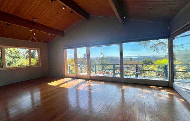 Mid-Century homes Rarely Available with Expansive Bay Views