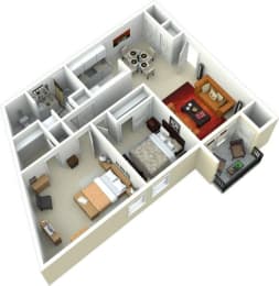 2 beds, 1 bath, 925 sqft, $1,450