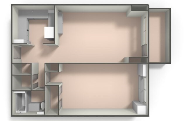 1 bed, 1 bath, 700 sqft, $3,400, Unit 9B