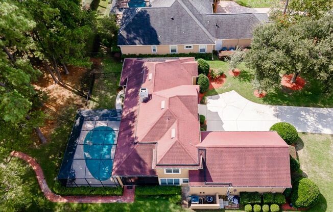 Orange Park Country Club home on the 8th hole