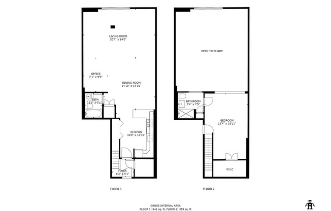 2 beds, 2 baths, 1,200 sqft, $6,500, Unit 2L