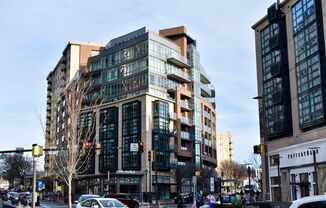 Stunning 2 bed (Primary bedroom + den w/closet), 2 bath condo located in the heart of downtown Bethesda.