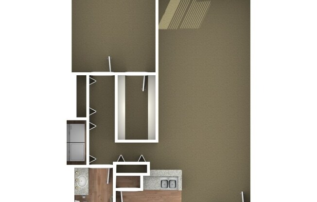 1 bed, 1 bath, 797 sqft, $920