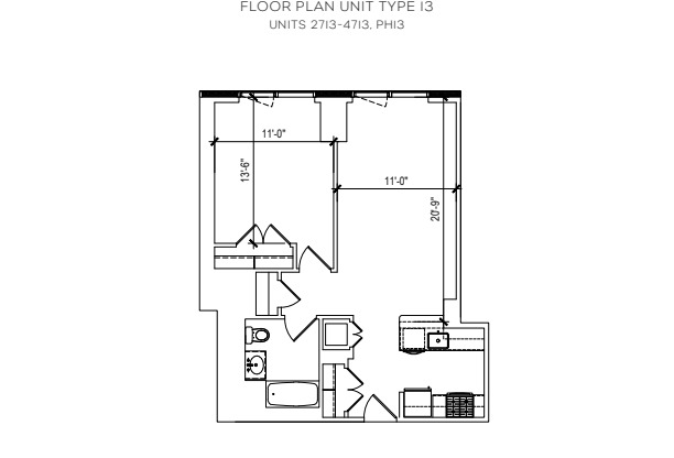 1 bed, 1 bath, $5,195, Unit 213713