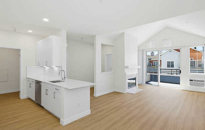Kitchen with Stainless Steel Appliances