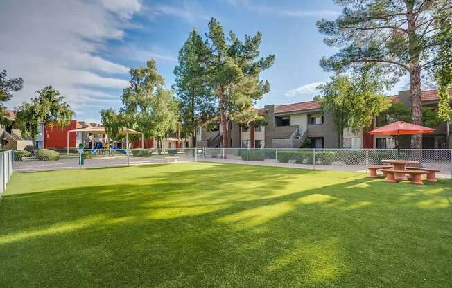 Gated Pet Park at Ovation at Tempe Apartments