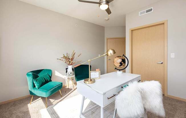Office Setup at Lake Shore Apartments, Ankeny, 50021