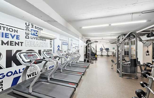 Gym at Hollywood Ardmore, California