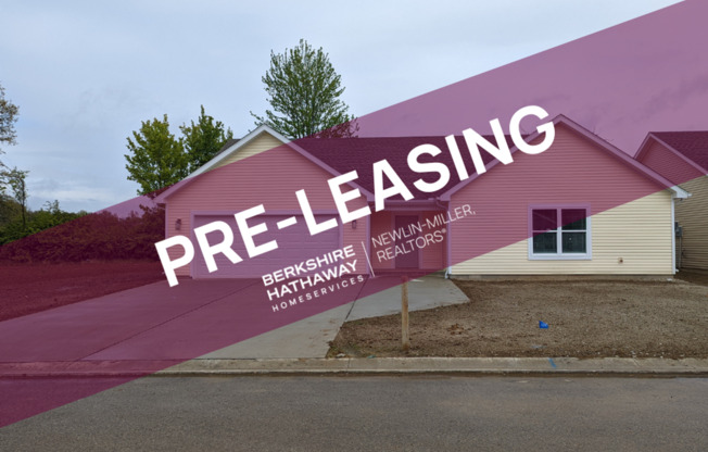 PRE LEASING! New Construction Homes On Terre Hautes East Side