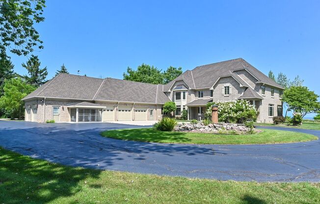 Expansive and Stately Home on Lake Michigan