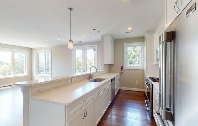 Stunning Three Bedroom Penthouse Condo W/Two Private Outdoor Spaces & Parking Included!