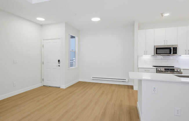 Kitchen with Stainless Steel Appliances