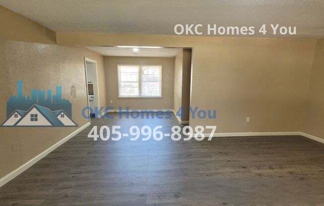 3 Bedroom, 1 Block South of UCO