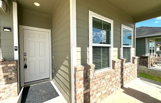 Two Primary Suites, 4 Bedrooms and 3 Bathroom Single Family Home for Rent in Desired Master Community in Kyle, Texas.