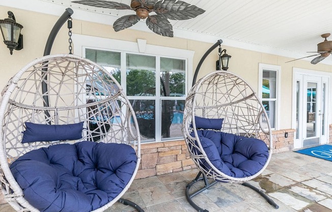 Outdoor Patio at Villas at Hampton, Georgia