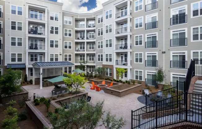 Broadstone Upper Westside Community Lounge Resident Lounge with WiFi TV Fireplace & Seating