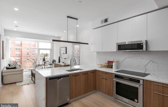 Elegant, Light-Filled 2BR/2BA with High Ceilings & Walk-In Closets