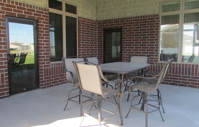 community patio