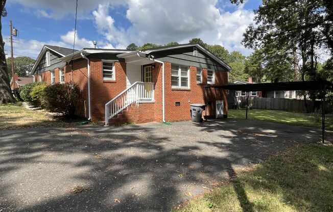 Updated 3 Bed Brick Ranch near Camp North End