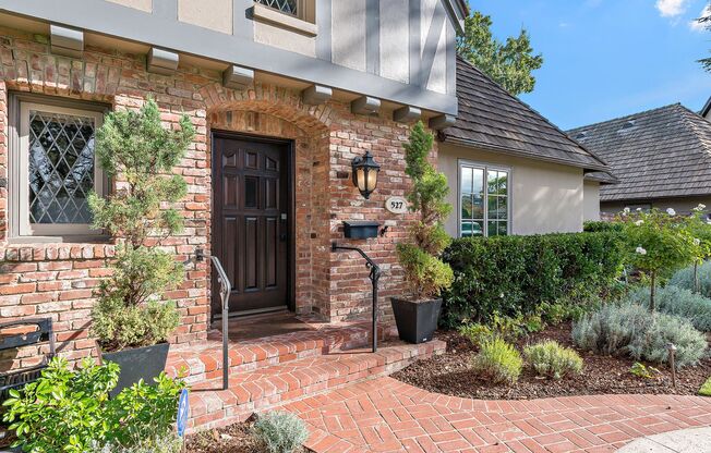 Exquisite English Tudor Estate on Private Cul-de-Sac | Guest House, Pool & Expansive Grounds