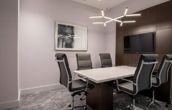 Private Conference Room with TV Access