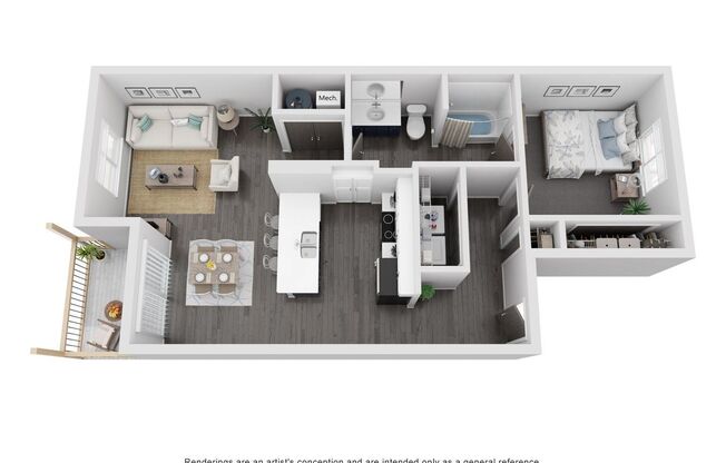 1 bed, 1 bath, 771 sqft, $1,095, Unit 4801-247