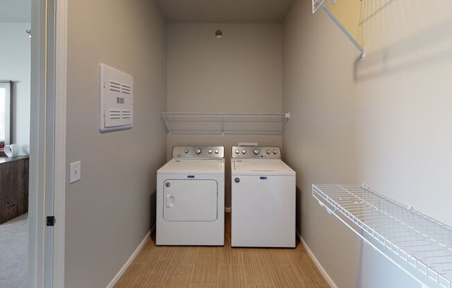 In Home Full Size Washer And Dryer at First Street Lofts in Downtown Bismarck, Bismarck, 58506