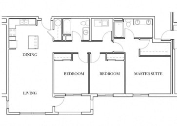 3 beds, 2 baths, 1,440 sqft, $2,995