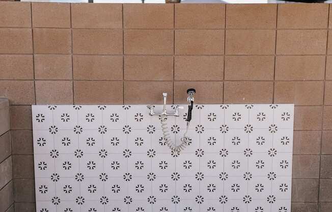 Pet Wash Station at Amavida Marana Apartments in Marana Arizona