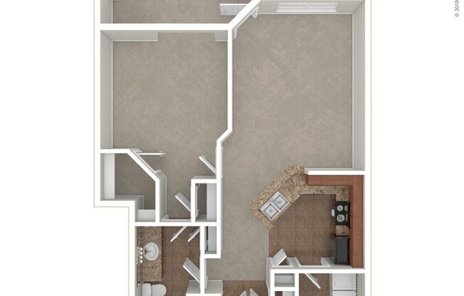 1 bed, 1 bath, 853 sqft, $1,475