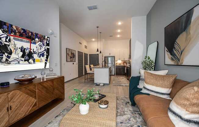 Scenic view of the living area at The Citizen at Waterset in Apollo Beach, Florida.