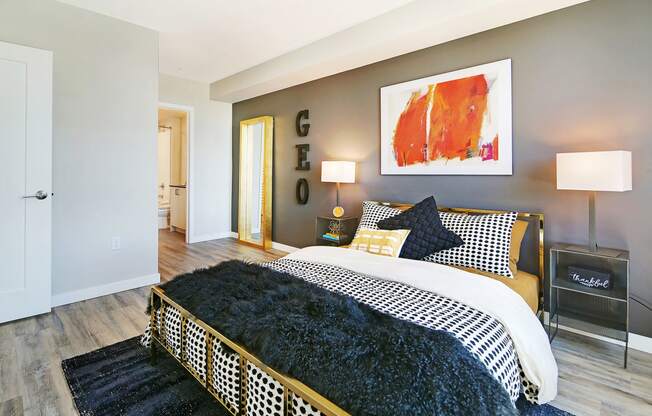 Geo Apartments Model Bedroom