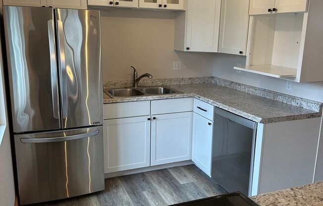 6 month or 18 month lease offered for remodeled house