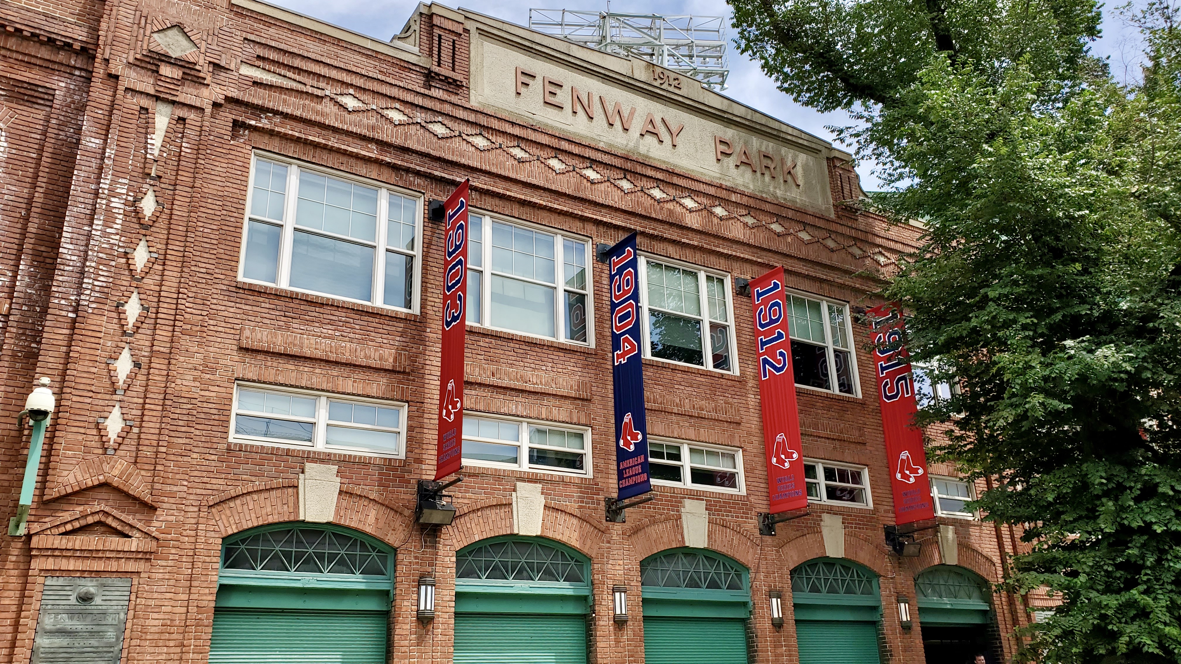 Fenway Park Jersey Street Entrance