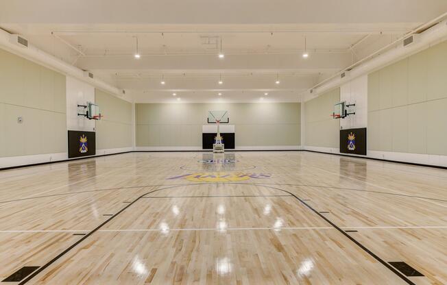 a large room