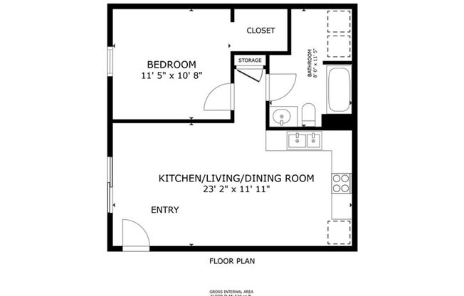 1 bed, 1 bath, 665 sqft, $1,120, Unit 1340-72