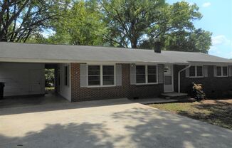 3 Bedroom 2 Bath Brick Ranch Within 1 Block From Cherry Park