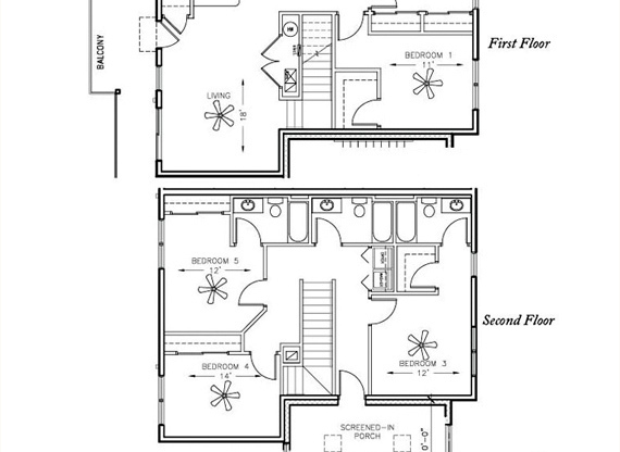 5 beds, 4 baths, 2,268 sqft, $5,375, Unit 403