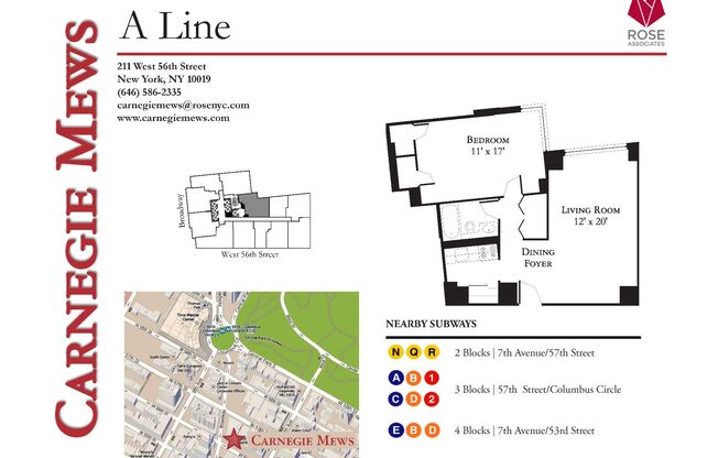 1 bed, 1 bath, 635 sqft, $4,225, Unit A04