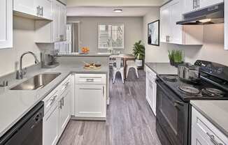 Kitchen at Arterra Apartments, Kent, WA